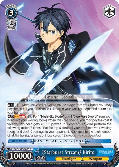 [S80-E083R] Starburst Stream Kirito