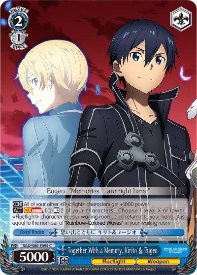 [S80-E094C] Together With a Memory, Kirito & Eugeo