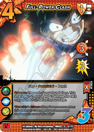 [012/117] Full-Power Clash (1st Ed.)