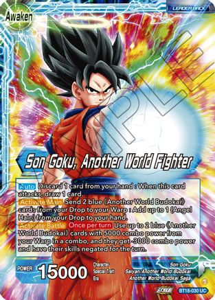 [BT18-030] Son Goku // Son Goku, Another World Fighter (Foil)