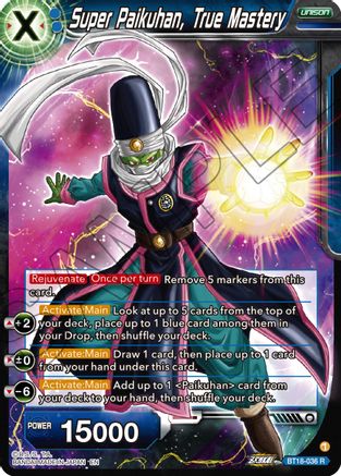 [BT18-036] Super Paikuhan, True Master