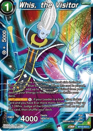 [BT18-053] Whis, the Visitor