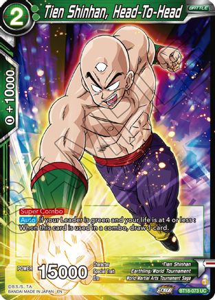 [BT18-073] Tien Shinhan, Head-To-Head (Foil)