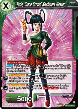 [BT18-064] Yurin, Crane School Witchcraft Master (Foil)