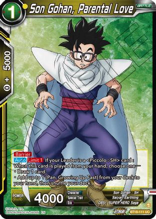 [BT18-111] Son Gohan, Parental Love