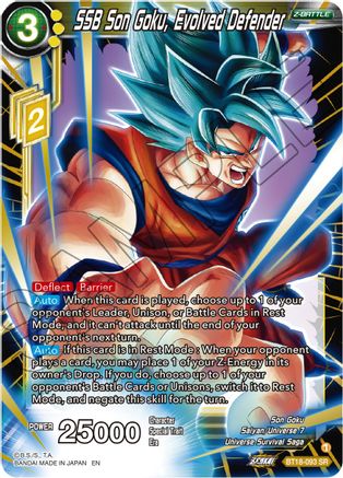 [BT18-093] SSB Son Goku, Evolved Defender