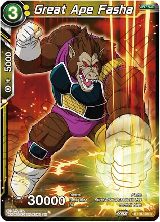 [BT18-100] Great Ape Fasha