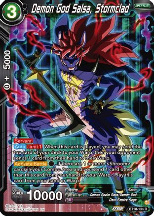 [BT18-134] Demon God Salsa, Stormclad