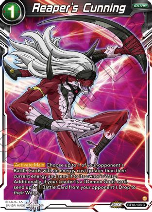 [BT18-138] Reaper's Cunning