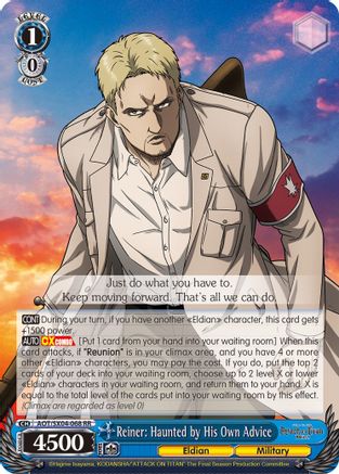 [SX04-068 RR] Reiner: Haunted by His Own Advice