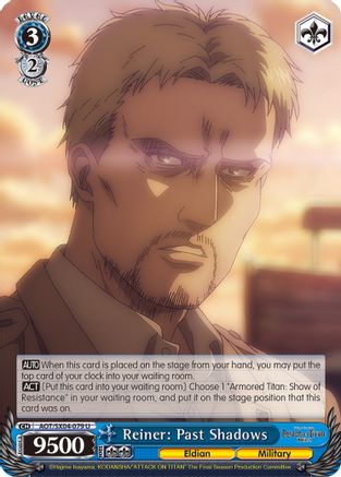 [SX04-079 U] Reiner: Past Shadows