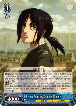 [SX04-085 C] Pieck: Pointing Out the Enemy