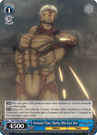 [SX04-087 C] Armored Titan: Marley Mid-East War