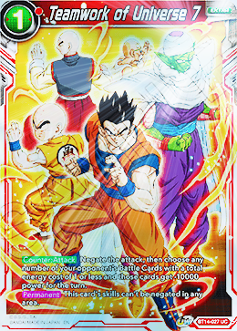 [BT14-027] Teamwork of Universe 7 (Foil)