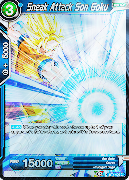 [BT4-026] Sneak Attack Son Goku (Foil)