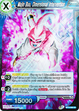 [BT12-030] Majin Buu, Dimensional Intervention (Foil)