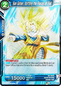 [BT12-034] Son Goten, Battling the Forces of Evil (Foil)