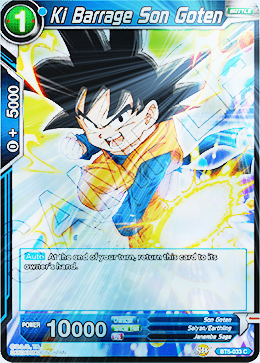 [BT5-033] Ki Barrage Son Goten (Foil)