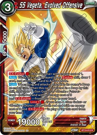 [BT19-013] SS Vegeta, Evolved Offensive