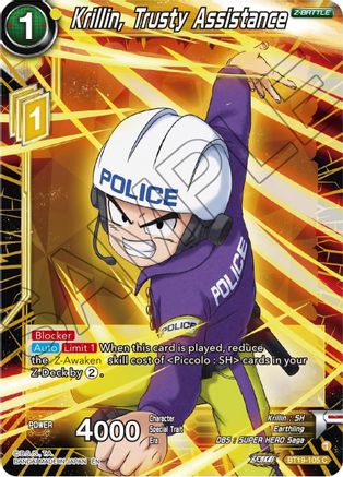 [BT19-105] Krillin, Trusty Assistance (Foil)