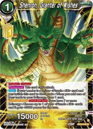 [BT19-106] Shenron, Granter of Wishes (Foil)