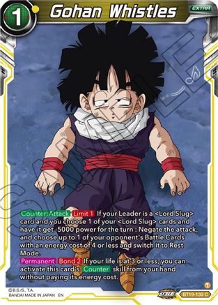 [BT19-133] Gohan Whistles