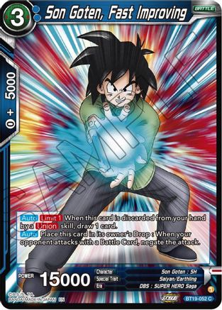 [BT19-052] Son Goten, Fast Improving (Foil)