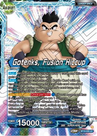 [BT19-035] Son Goten & Trunks // Gotenks, Fusion Hiccup (Foil)