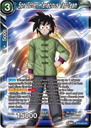 [BT19-053] Son Goten, Tenacious Tag-Team