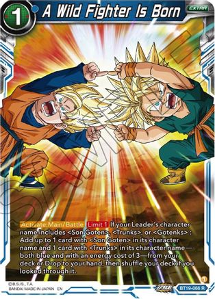 [BT19-066] A Wild Fighter Is Born (Foil)