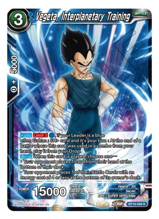 [BT19-056] Vegeta, Interplanetary Training (Foil)