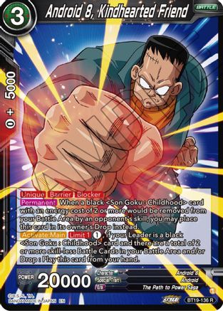 [BT19-136] Android 8, Kindhearted Friend (Foil)