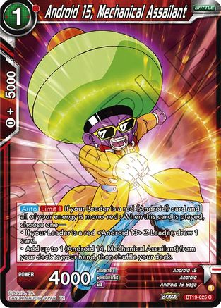 [BT19-025] Android 15, Mechanical Assailant (Foil)