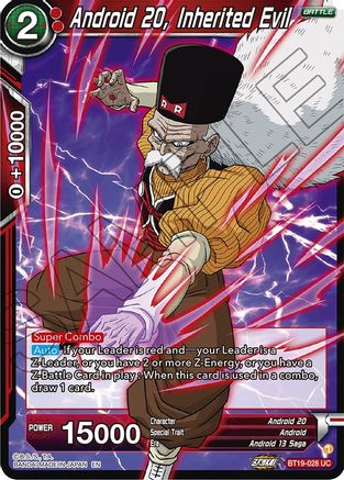 [BT19-028] Android 20, Inherited Evil (Foil)