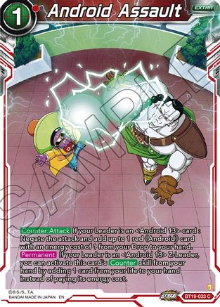 [BT19-033] Android Assault (Foil)