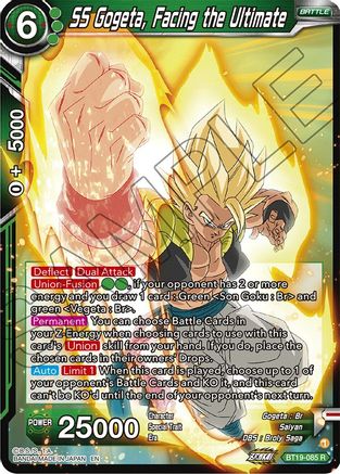 [BT19-085] SS Gogeta, Facing the Ultimate