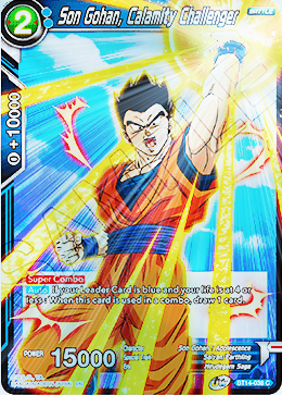 [BT14-038] Son Gohan, Calamity Challenger (Foil)