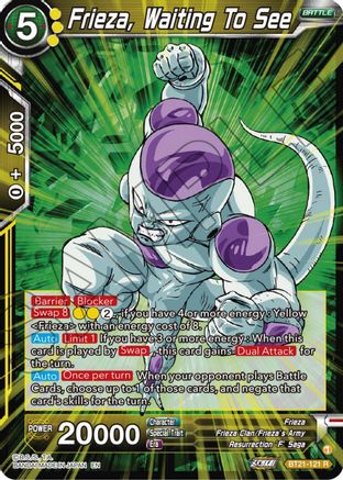 [BT21-121] Frieza, Waiting To See (Foil)