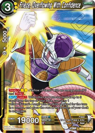 [BT21-123] Frieza, Overflowing With Confidence (Foil)