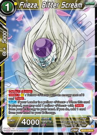 [BT21-125] Frieza, Bitter Scream (Foil)