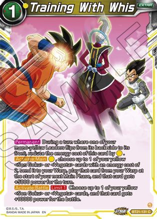 [BT21-131] Training With Whis (Foil)