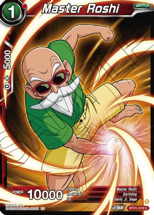 [BT21-019] Master Roshi (BT21-019) (Foil)