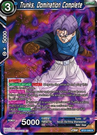 [BT21-048] Trunks, Domination Complete (Foil)