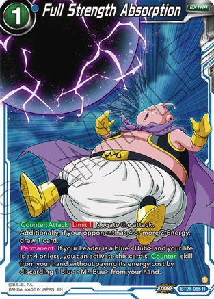 [BT21-065] Full Strength Absorption (Foil)