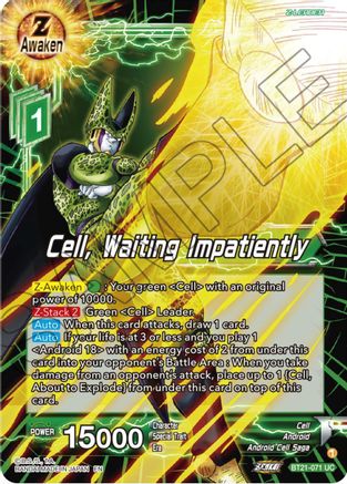 [BT21-071] Cell, Waiting Impatiently (Foil)