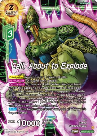 [BT21-072] Cell, About to Explode (Foil)