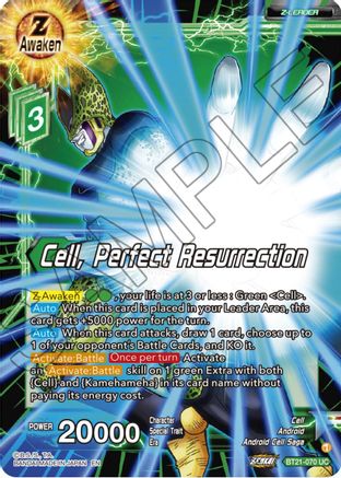 [BT21-070] Cell, Perfect Resurrection (Foil)