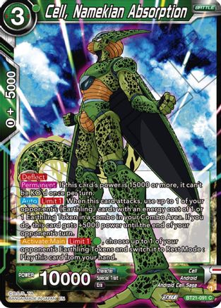 [BT21-091] Cell, Namekian Absorption (Foil)