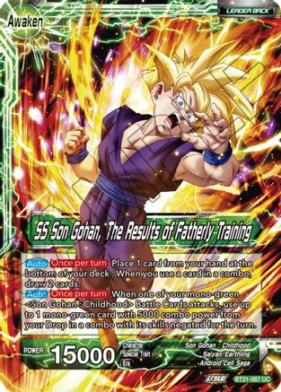 [BT21-067] Son Gohan // SS Son Gohan, The Results of Fatherly Training (Foil)