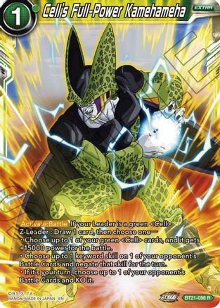 [BT21-098] Cell's Full-Power Kamehameha (Foil)